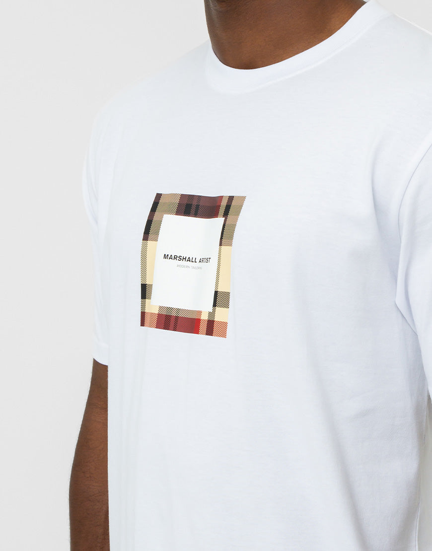 Marshall Artist Carter Box Logo T-Shirt // White