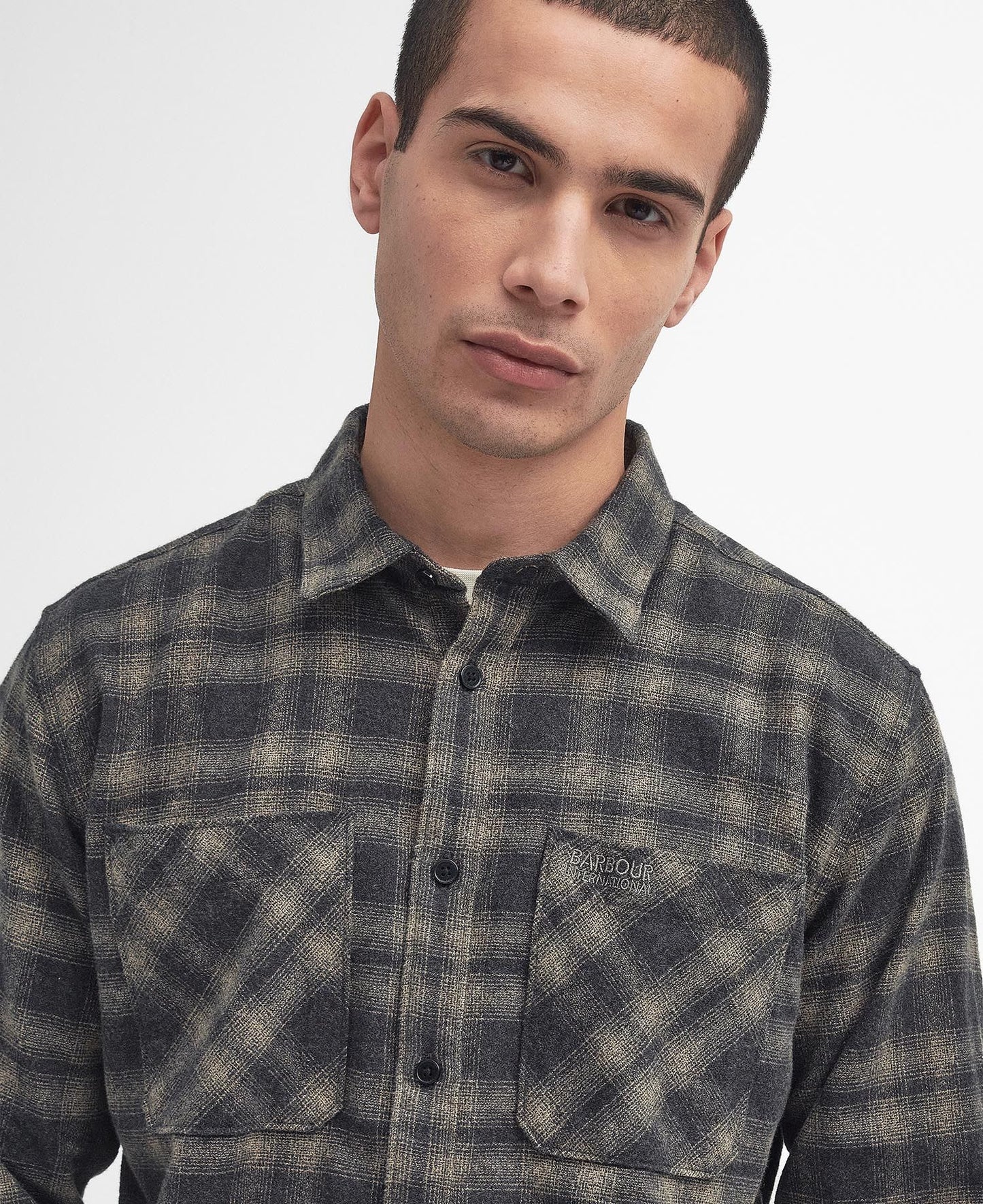 Barbour International Dulwich Brushed Long-Sleeved Shirt