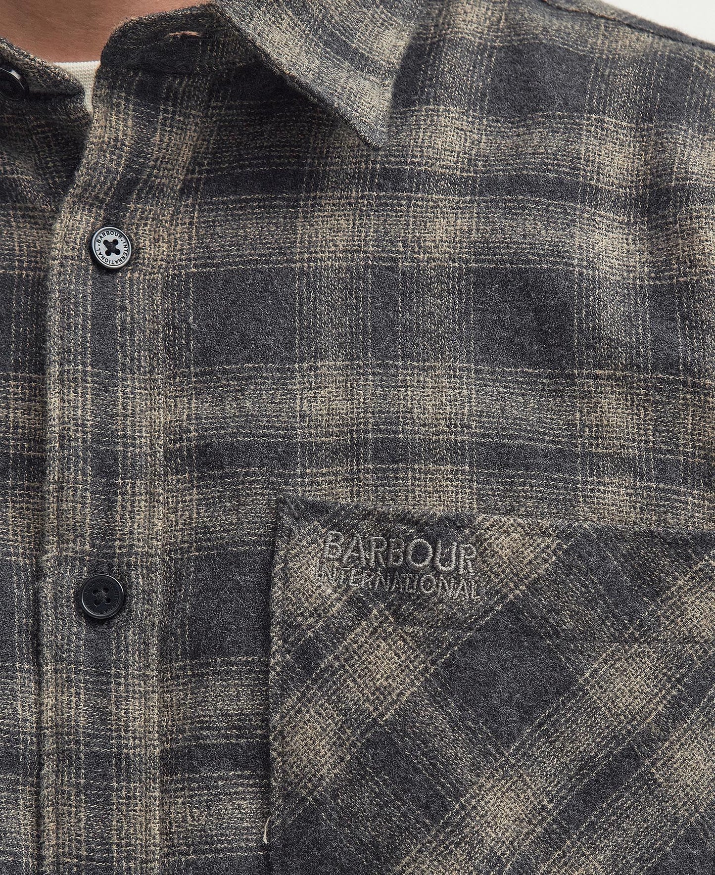 Barbour International Dulwich Brushed Long-Sleeved Shirt