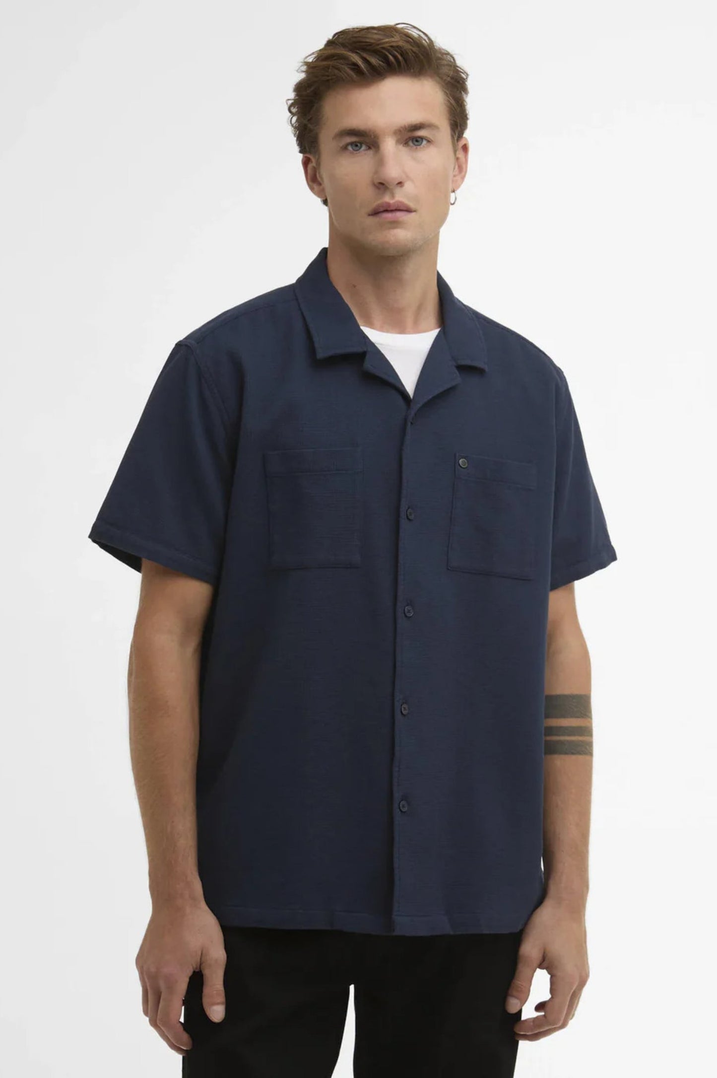 Barbour Wayback Waffle Short-Sleeved Shirt