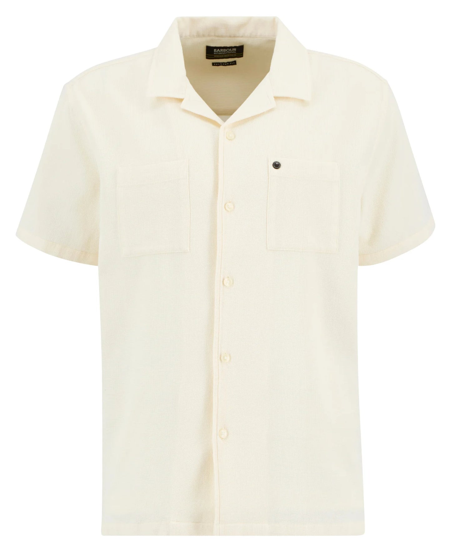 Barbour International Wayback Waffle Short-Sleeved Shirt