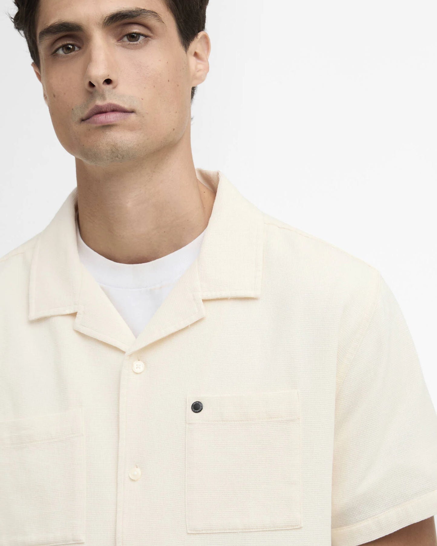 Barbour International Wayback Waffle Short-Sleeved Shirt