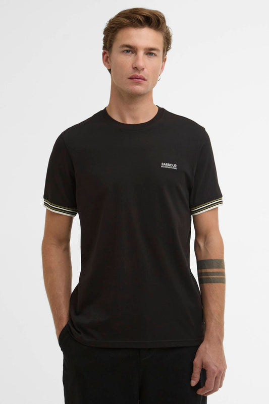 Barbour International Burnwood Tipped Cuff T-Shirt