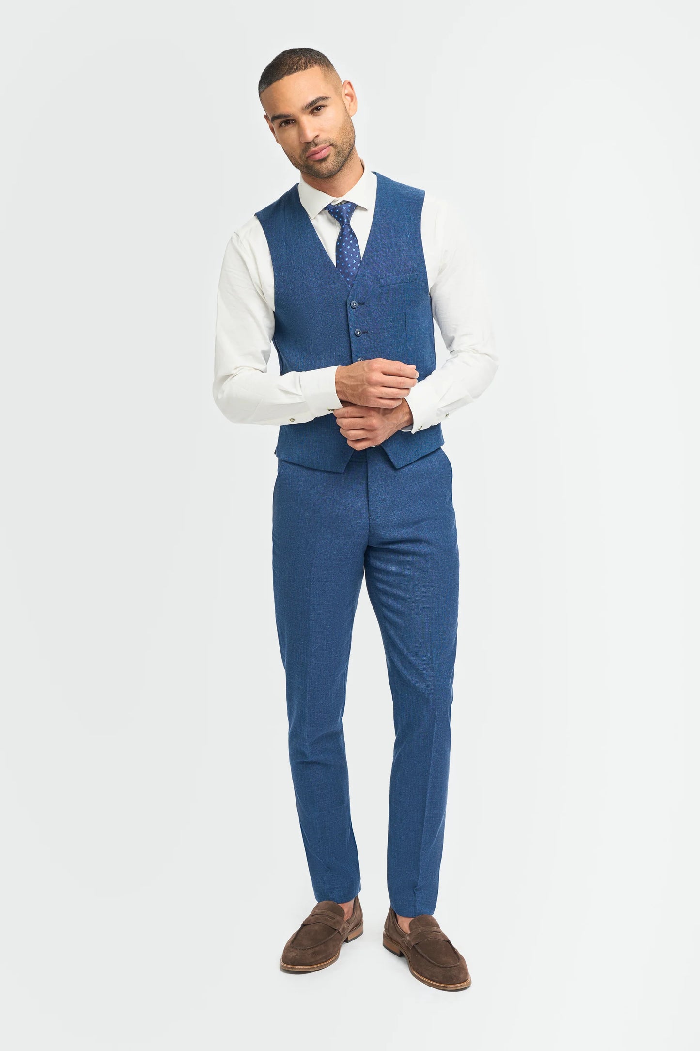 Cavani Miami Blue Waistcoat