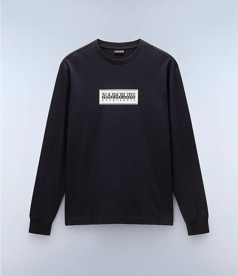 Napapijri Box Logo Long Sleeve T-Shirt