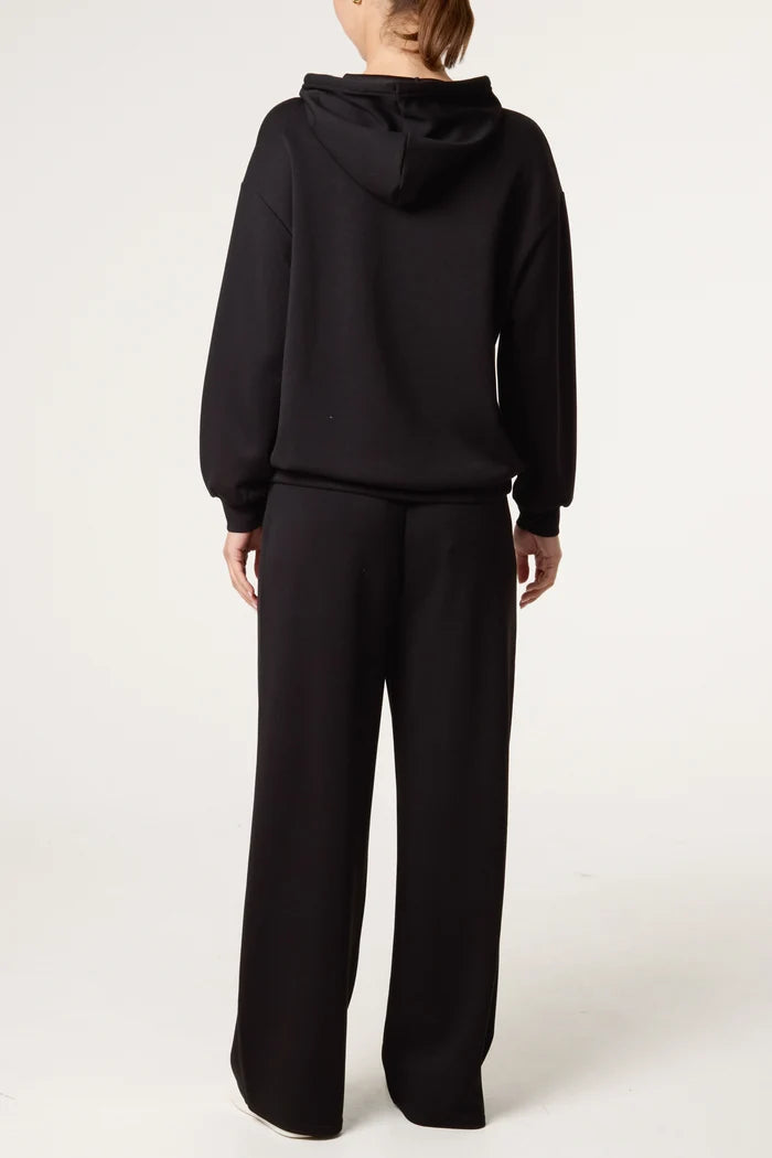 Nova of London Hooded Leopard Tie + Pant Set