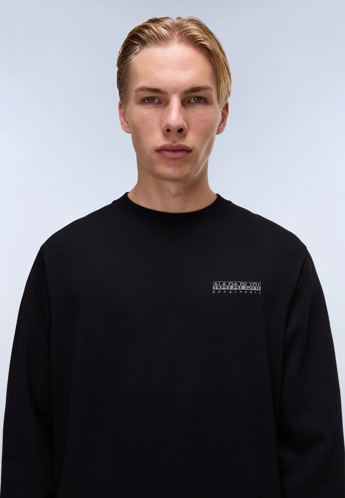 Napapijri Back Graphic Jersey Long Sleeve T-Shirt