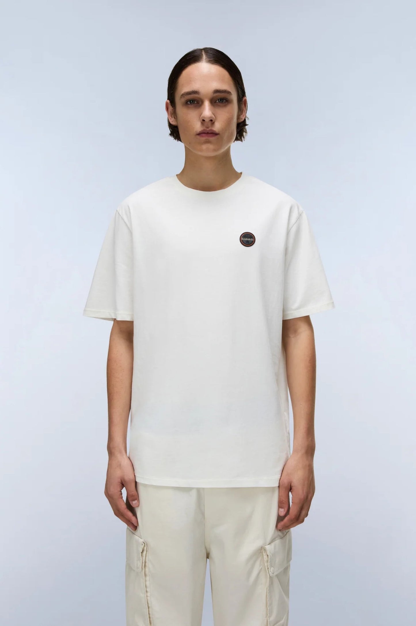 Napapijri Badge Jersey Short Sleeve T-Shirt