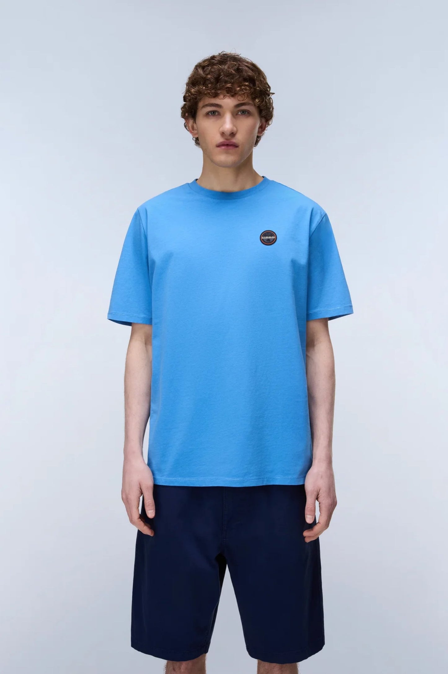 Napapijri Badge Jersey Short Sleeve T-Shirt