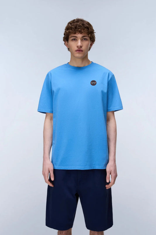 Napapijri Badge Jersey Short Sleeve T-Shirt
