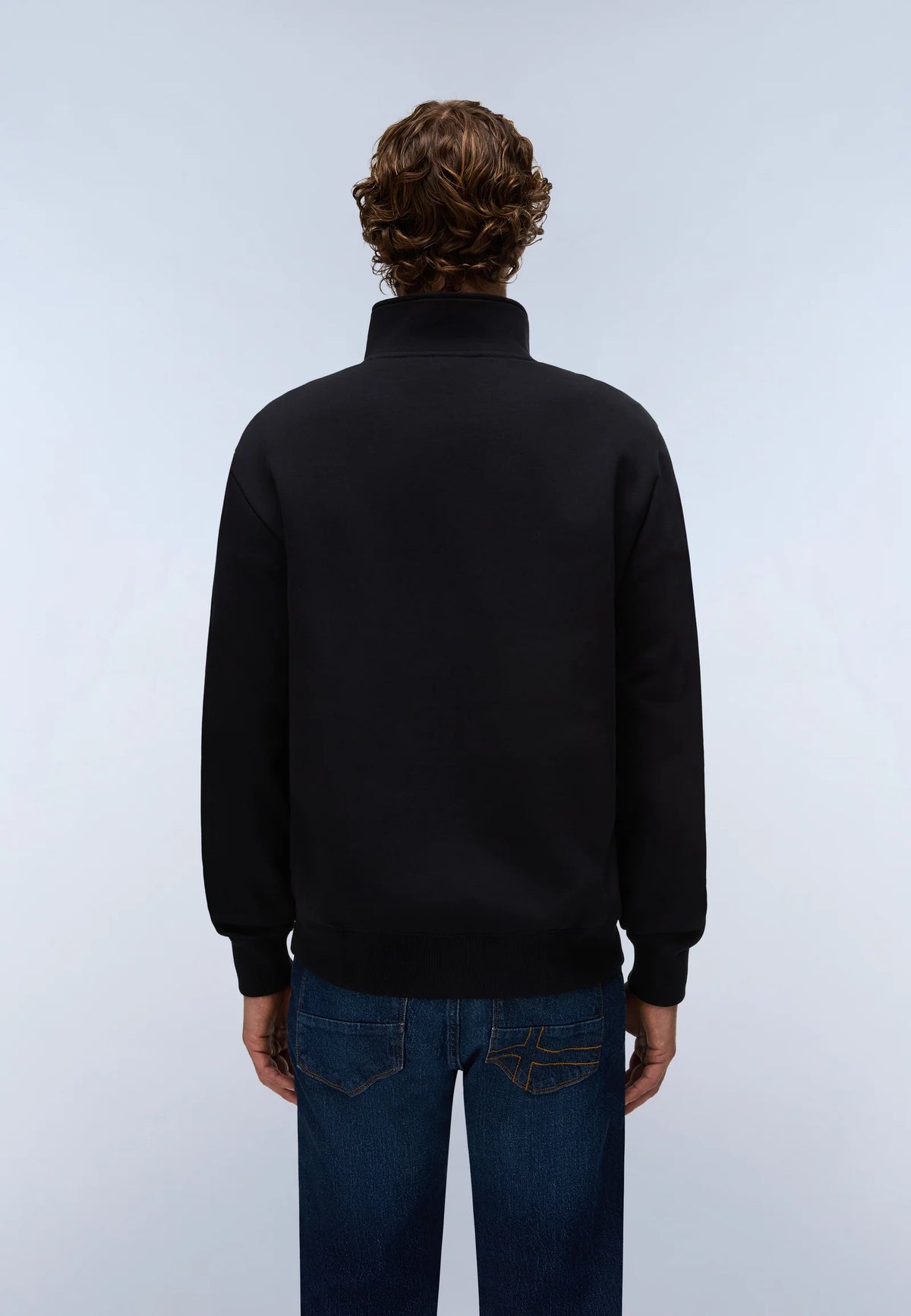 Napapijri Box Logo Half-Zip Sweatshirt