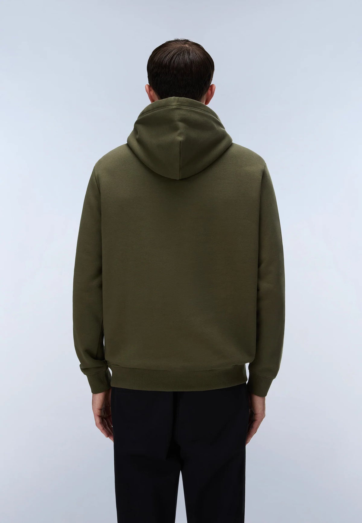 Napapijri Box Logo Hoodie Olive