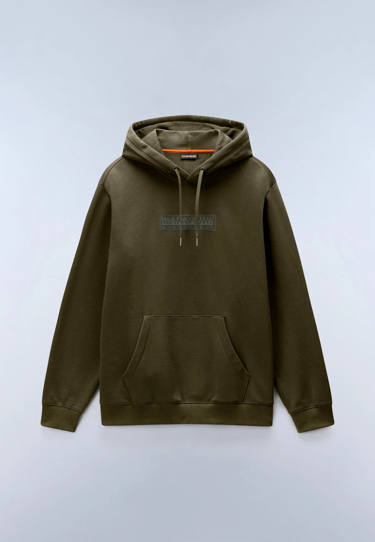 Napapijri Box Logo Hoodie Olive