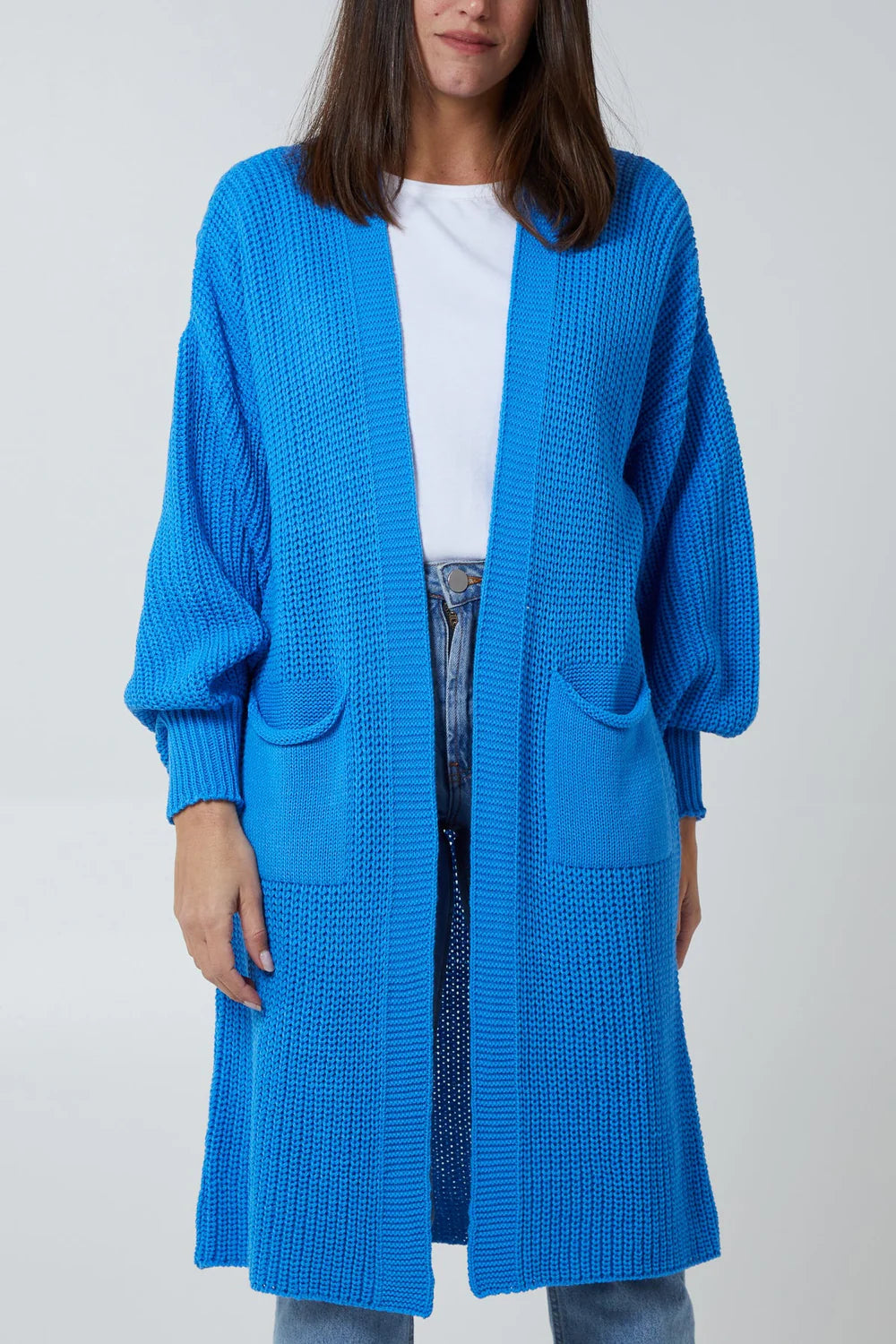 Nova of London Edge To Edge Knitted Long Cardigan