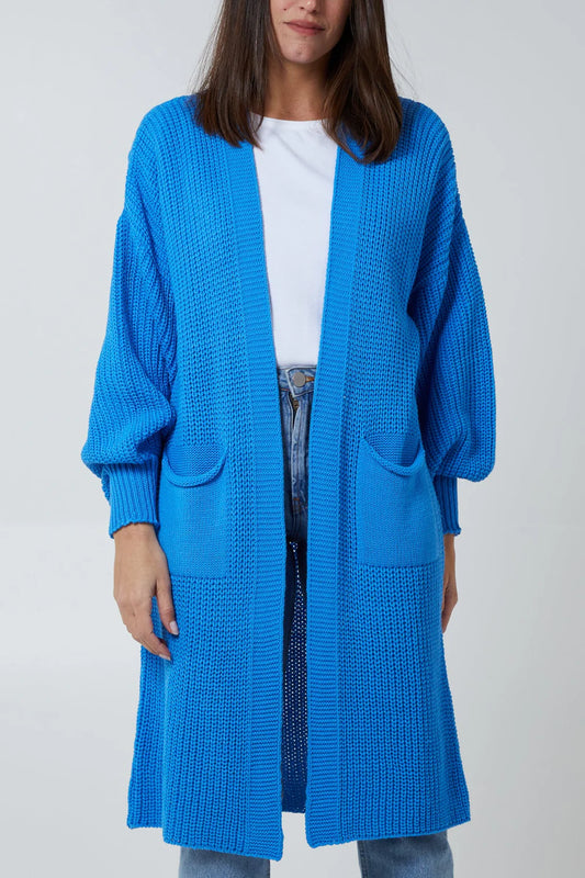 Nova of London Edge To Edge Knitted Long Cardigan