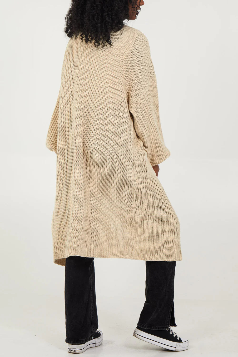 Nova of London Edge To Edge Knitted Long Cardigan