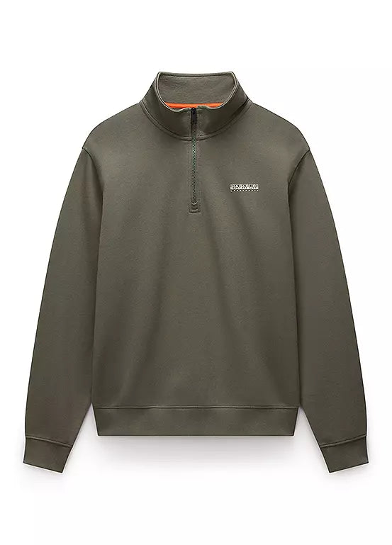Napapijri Small Box Half Zip Sweatshirt