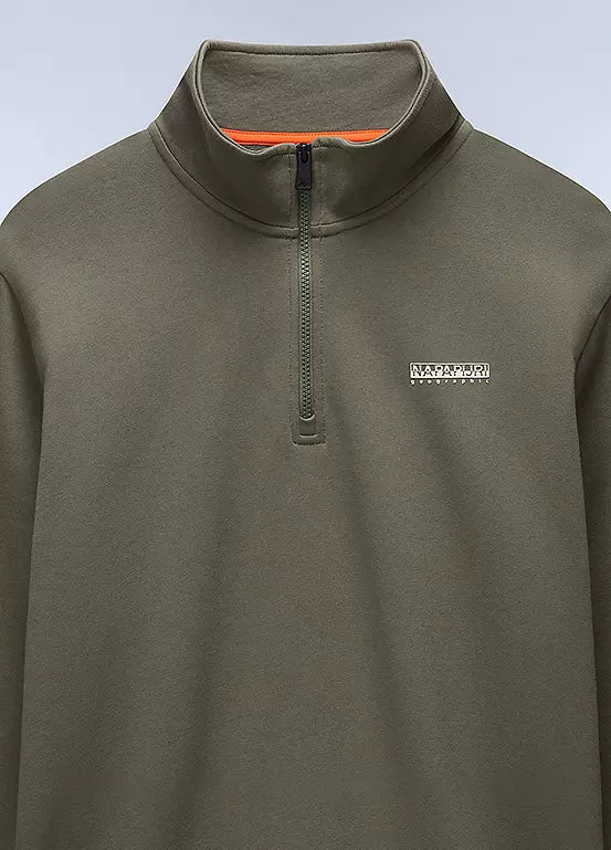 Napapijri Small Box Half Zip Sweatshirt