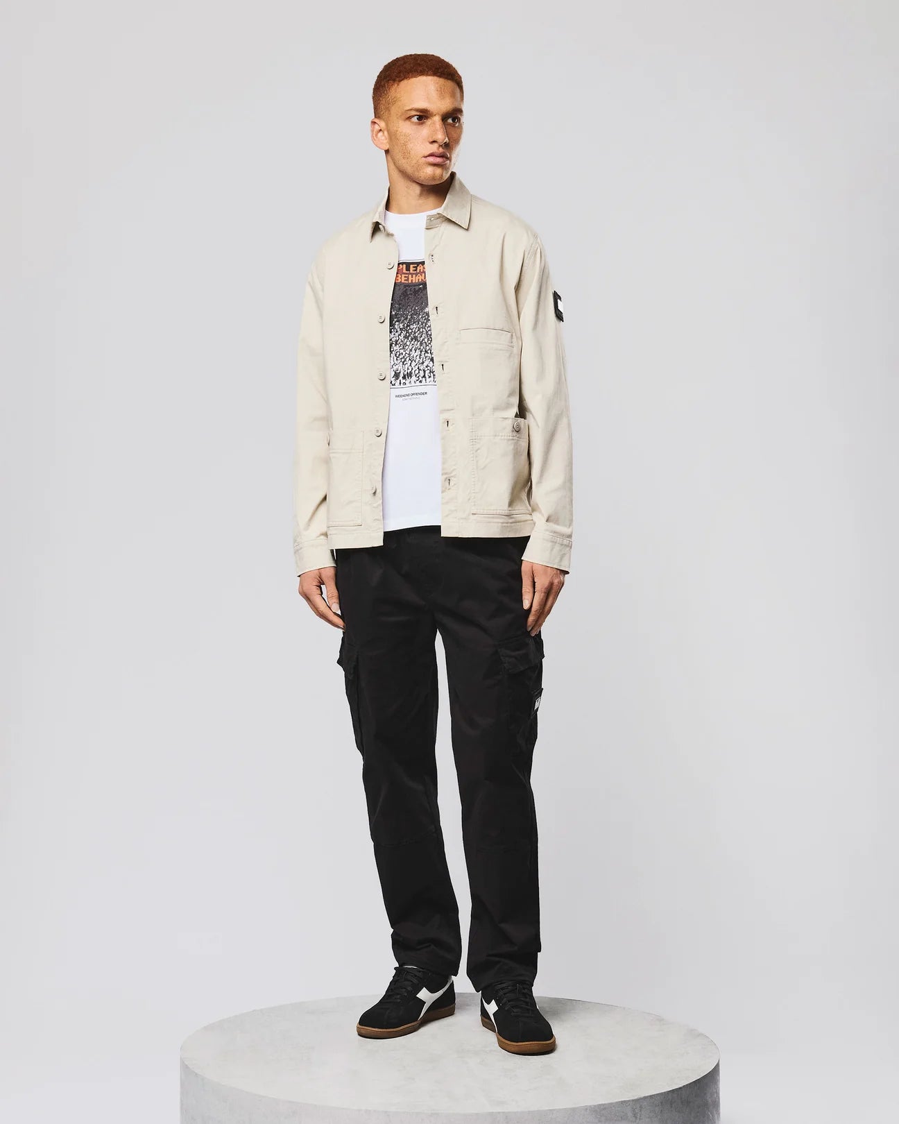 Weekend Offender Jerada Over-Shirt Cement