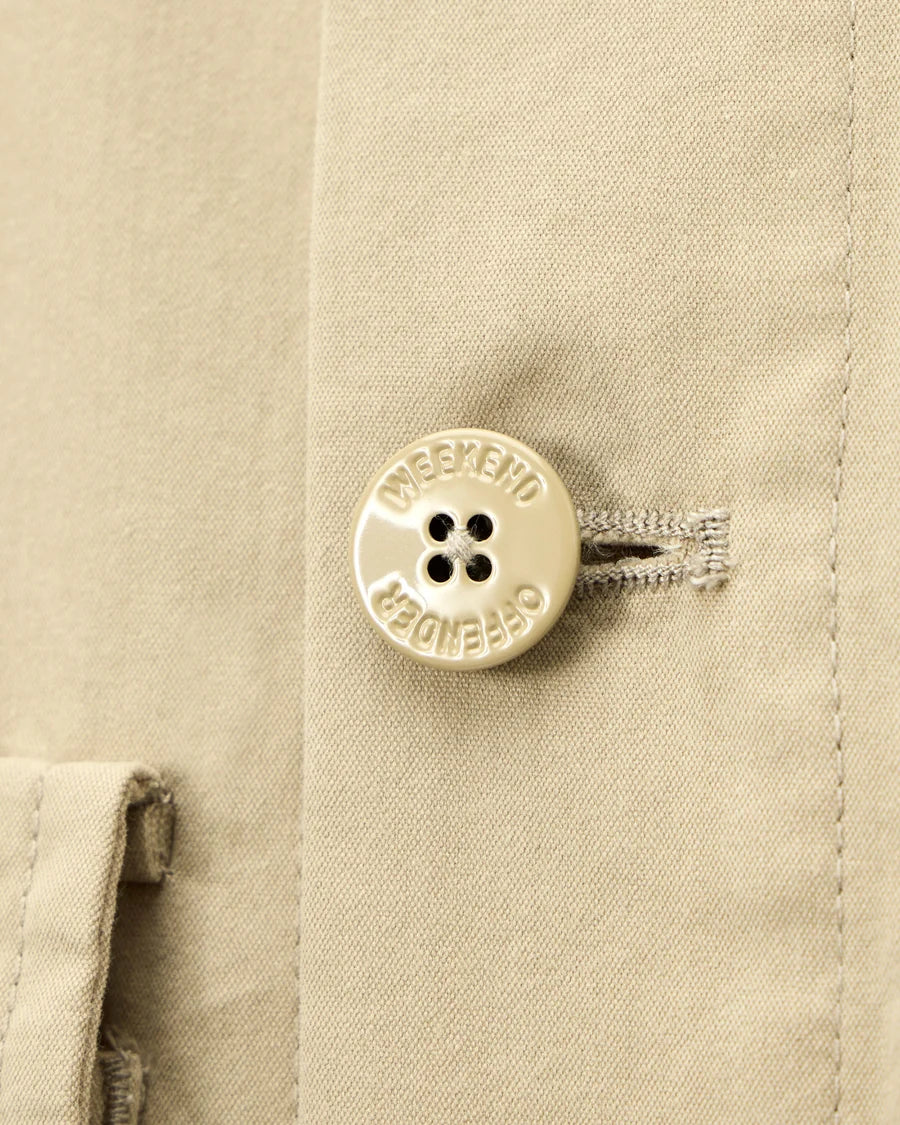 Weekend Offender Pancho Over-Shirt Stone