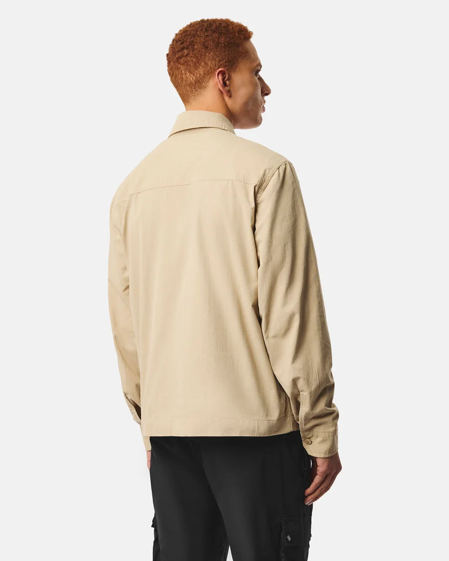 Weekend Offender Pancho Over-Shirt Stone