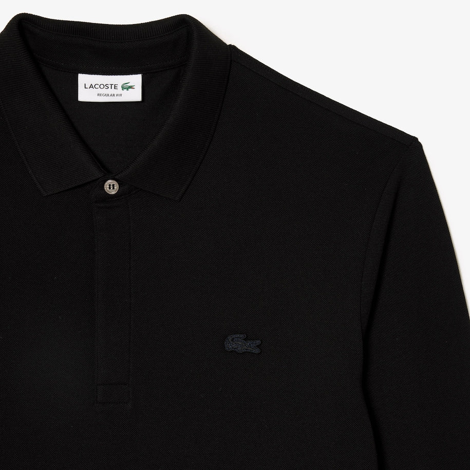 Lacoste Smart Paris Long Sleeve Stretch Cotton Polo Shirt