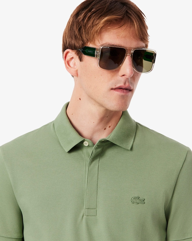 Lacoste Regular Fit Paris Stretch Piqué Polo Shirt