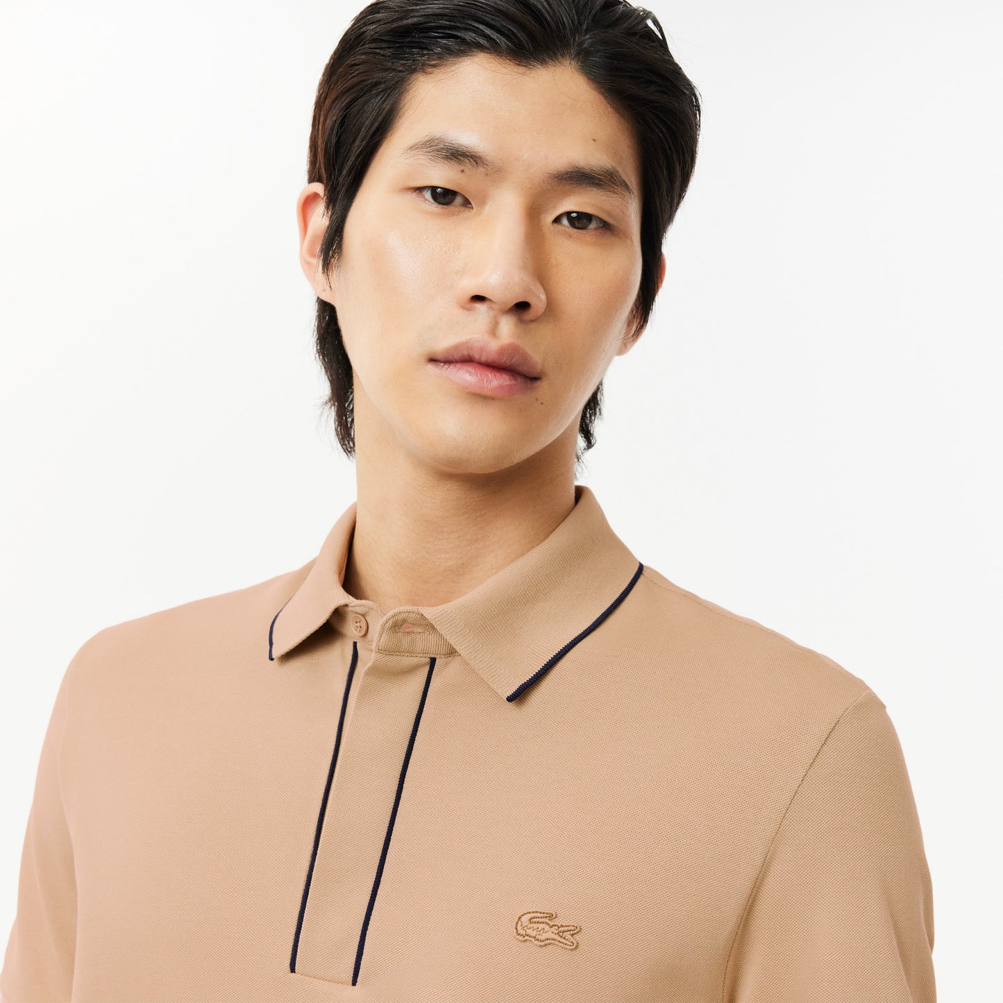 Lacoste Regular Fit Paris Stretch Piqué Polo Shirt