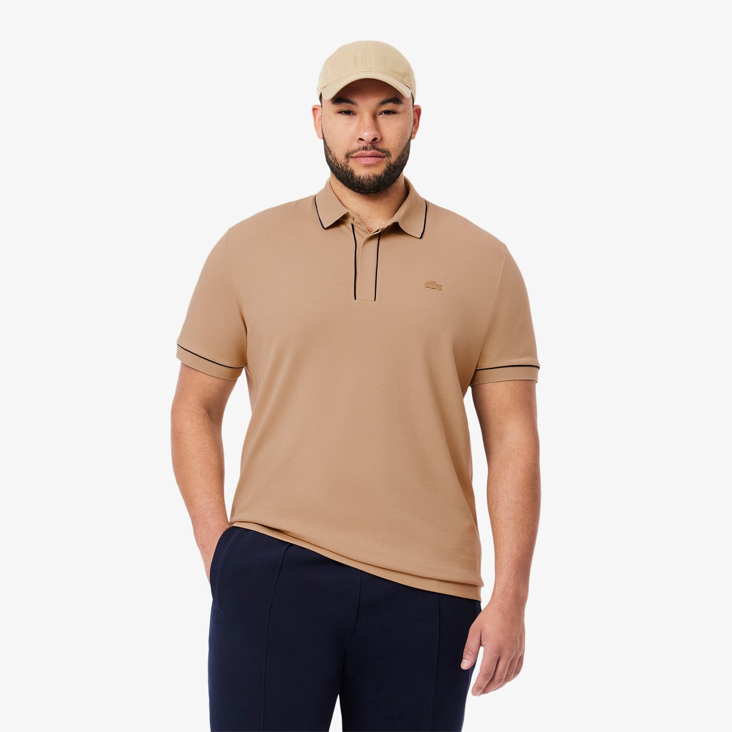 Lacoste Regular Fit Paris Stretch Piqué Polo Shirt