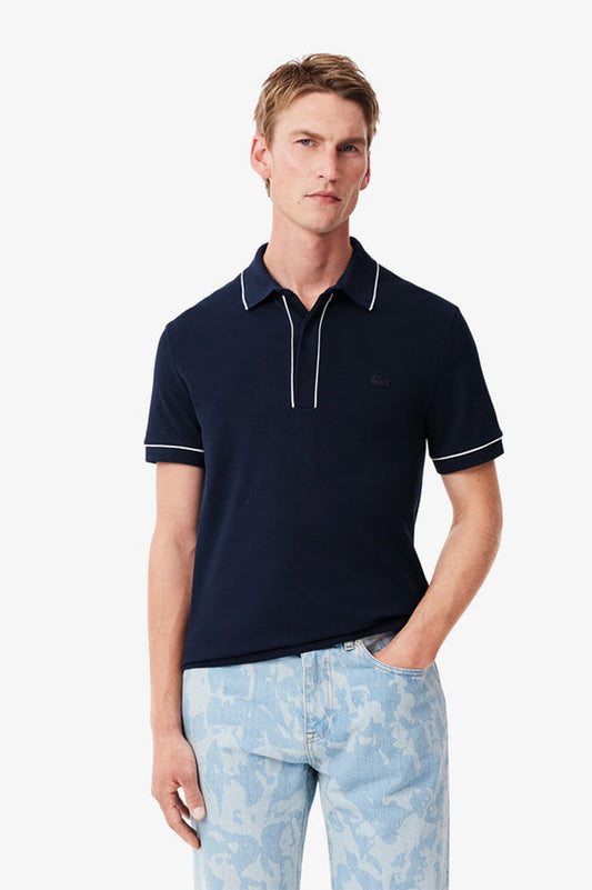 Lacoste Regular Fit Paris Stretch Piqué Polo Shirt