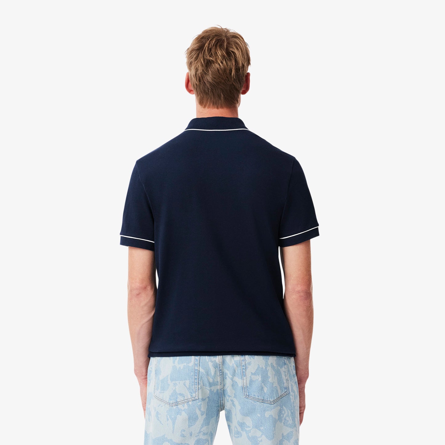 Lacoste Regular Fit Paris Stretch Piqué Polo Shirt