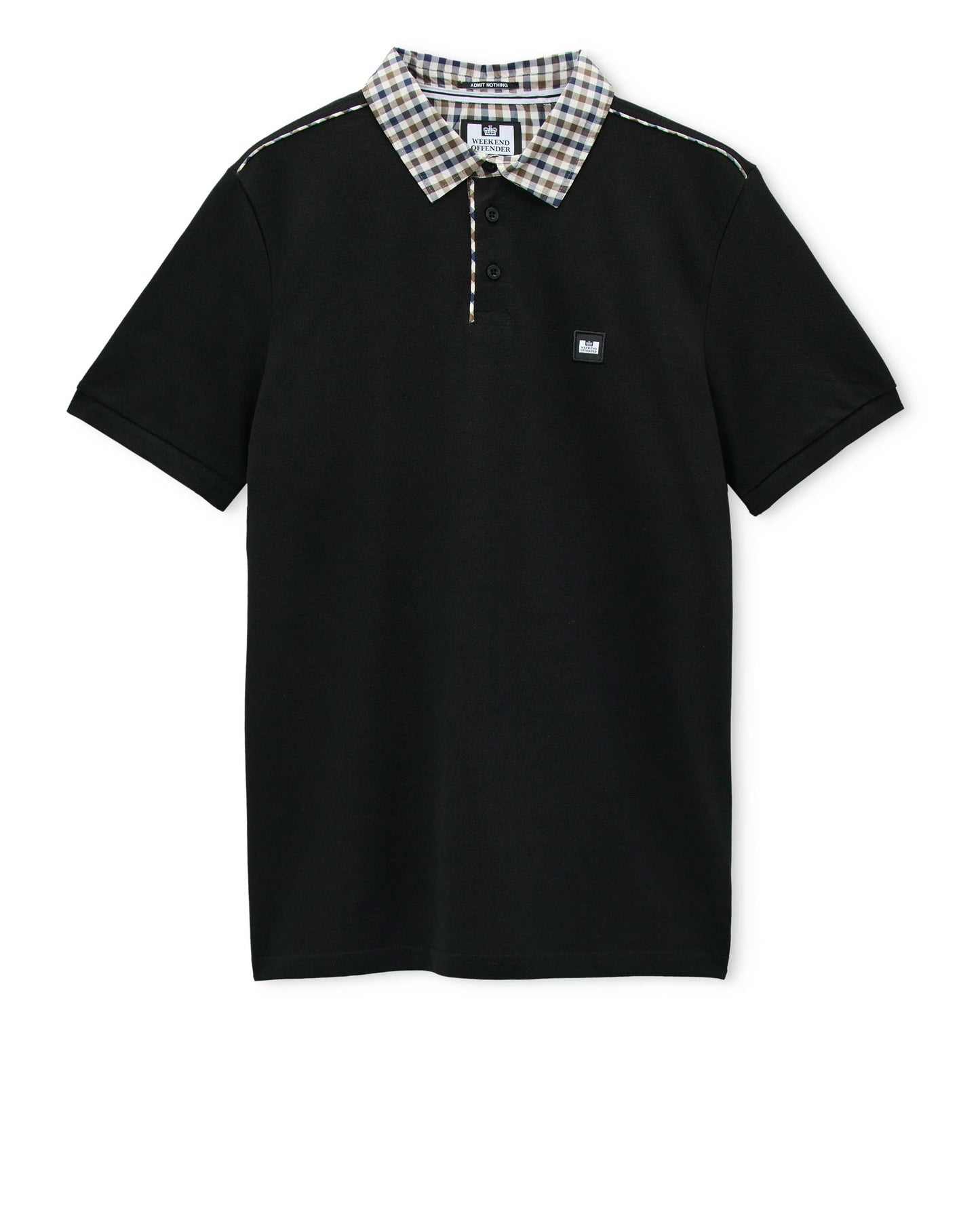 Weekend Offender Cray Polo Shirt Black