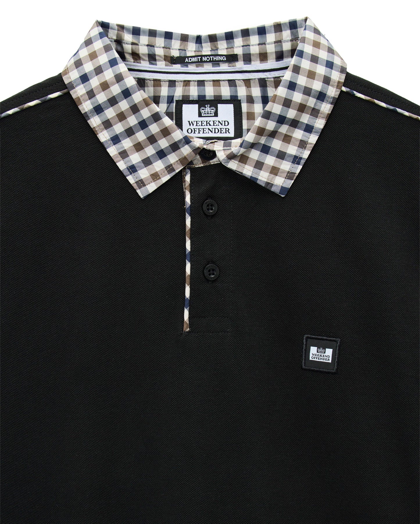 Weekend Offender Cray Polo Shirt Black