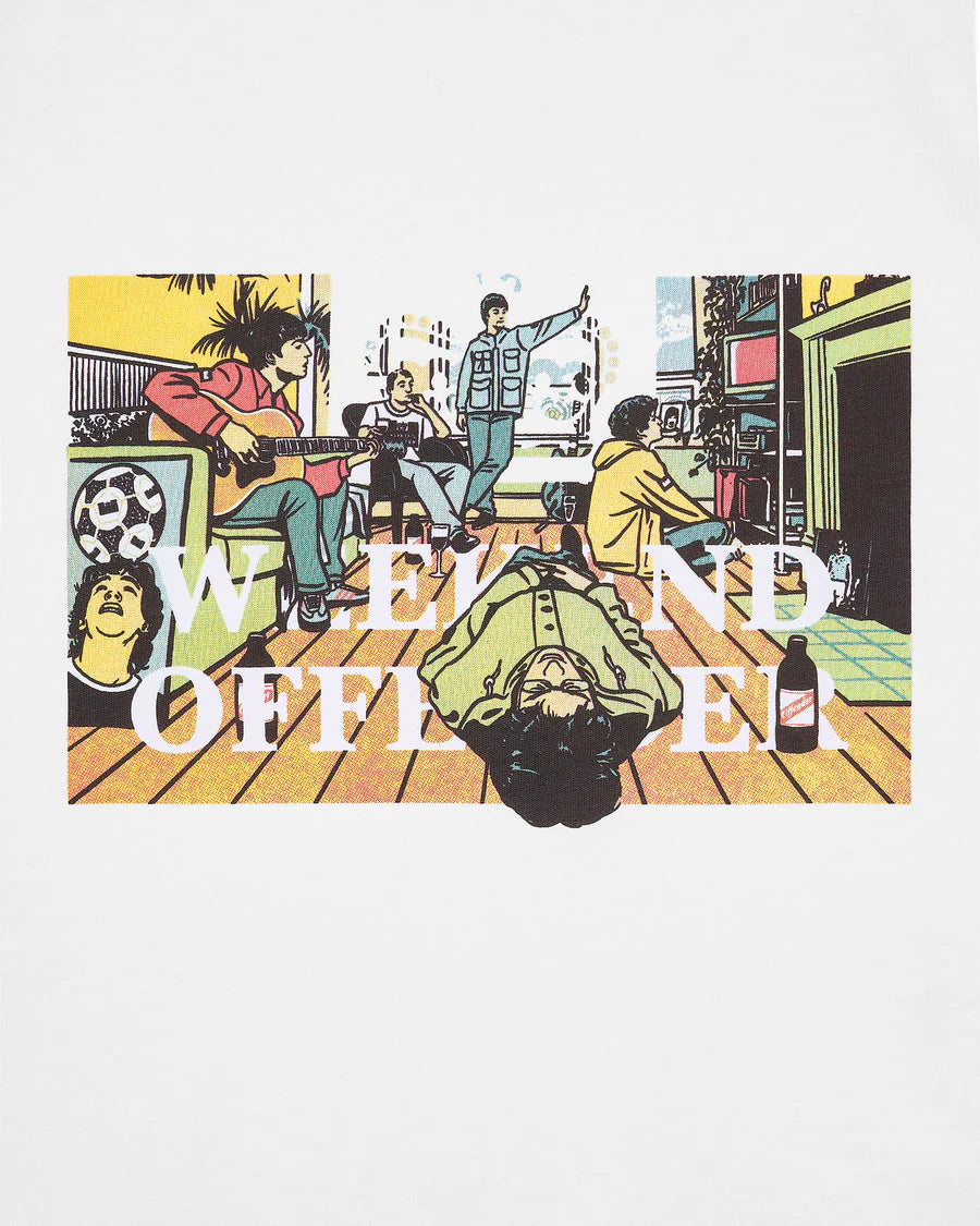 Weekend Offender Stratford Avenue Graphic T-Shirt White