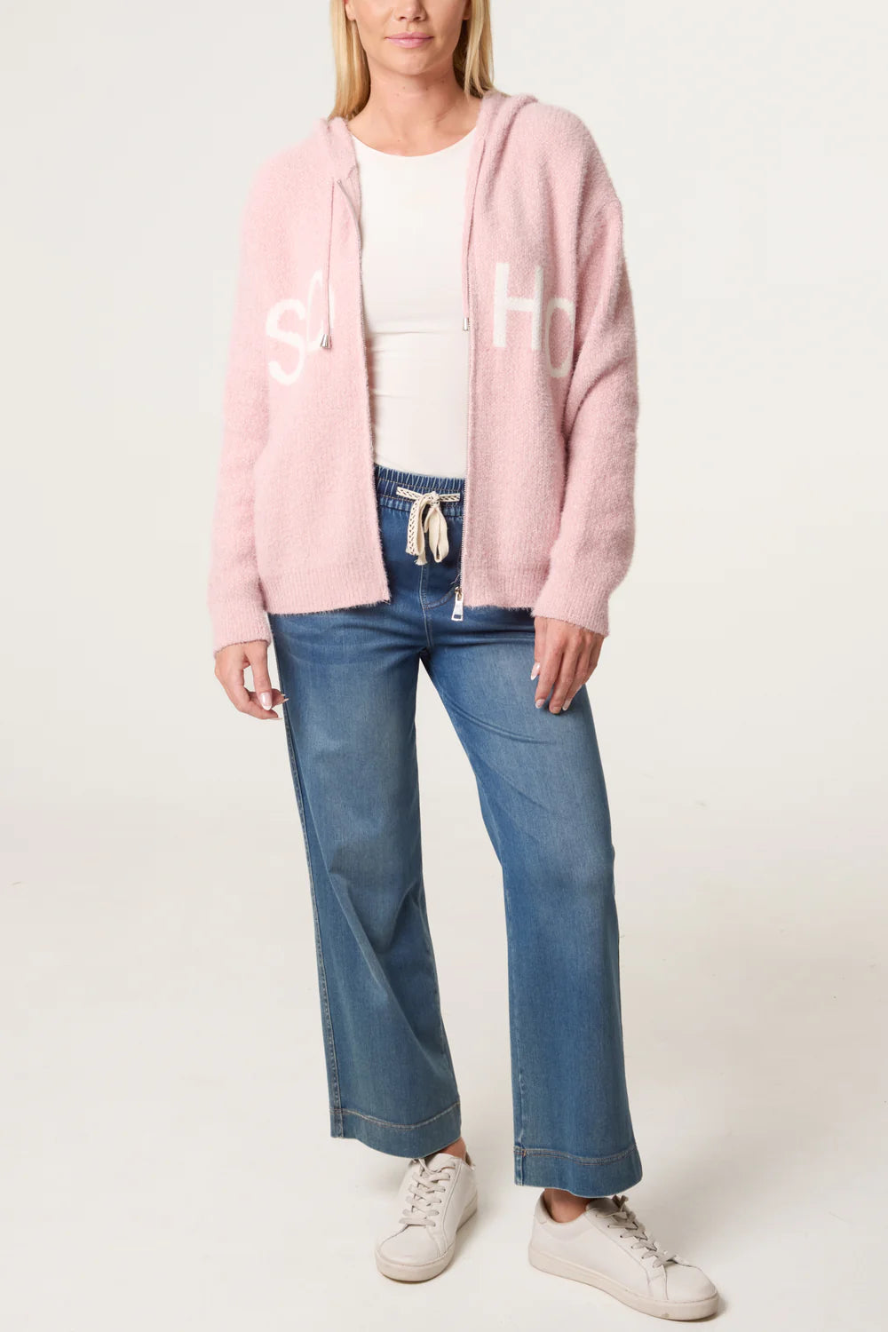 Nova of London Soho Zip-Up Cosy Hoodie