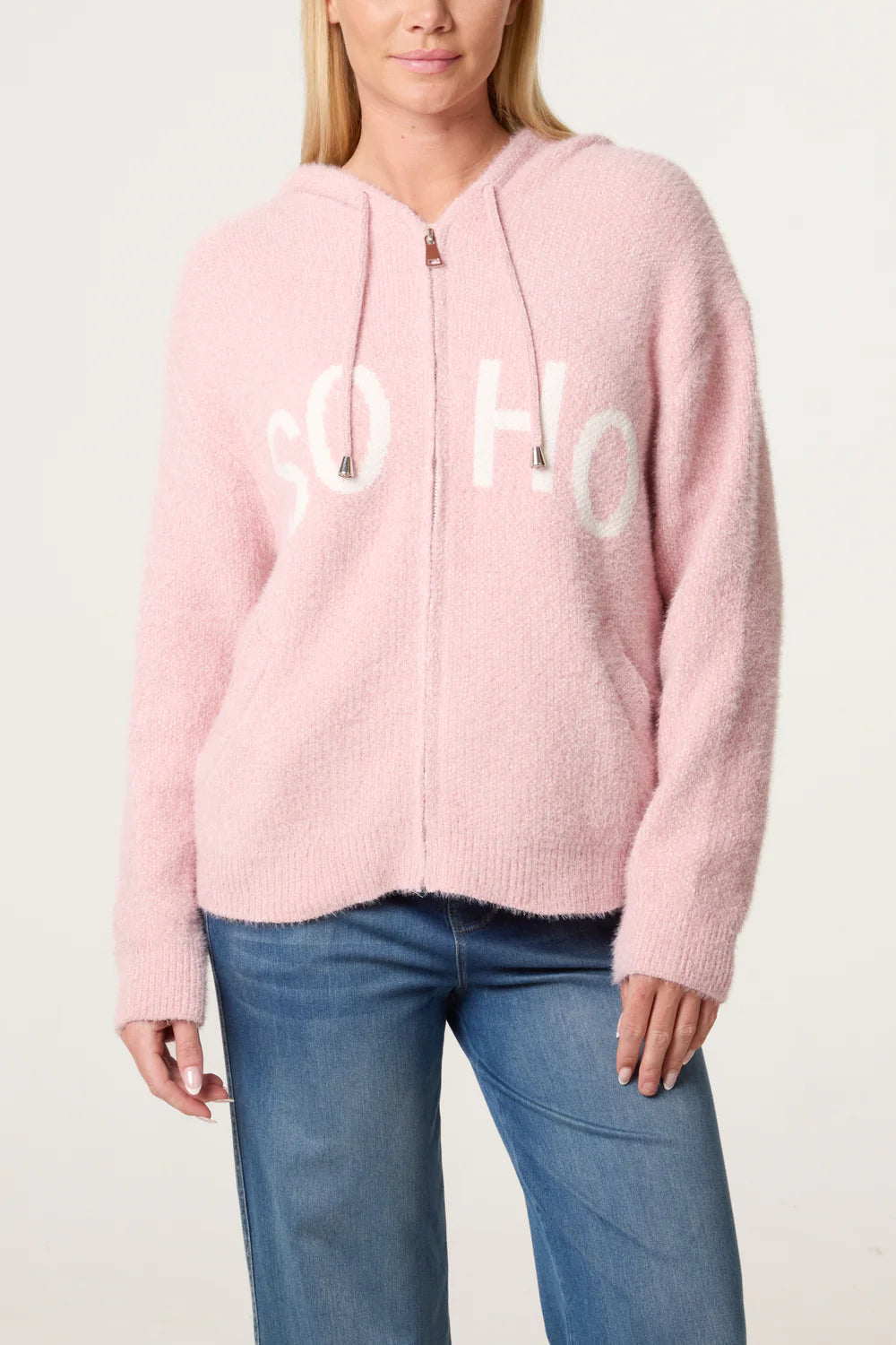 Nova of London Soho Zip-Up Cosy Hoodie