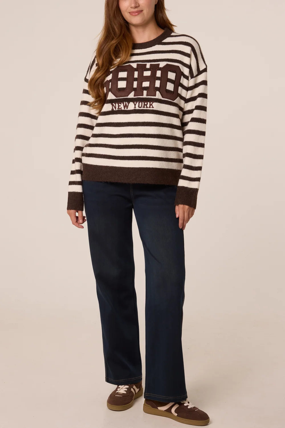Nova of London Striped Soho NY Knit Jumper