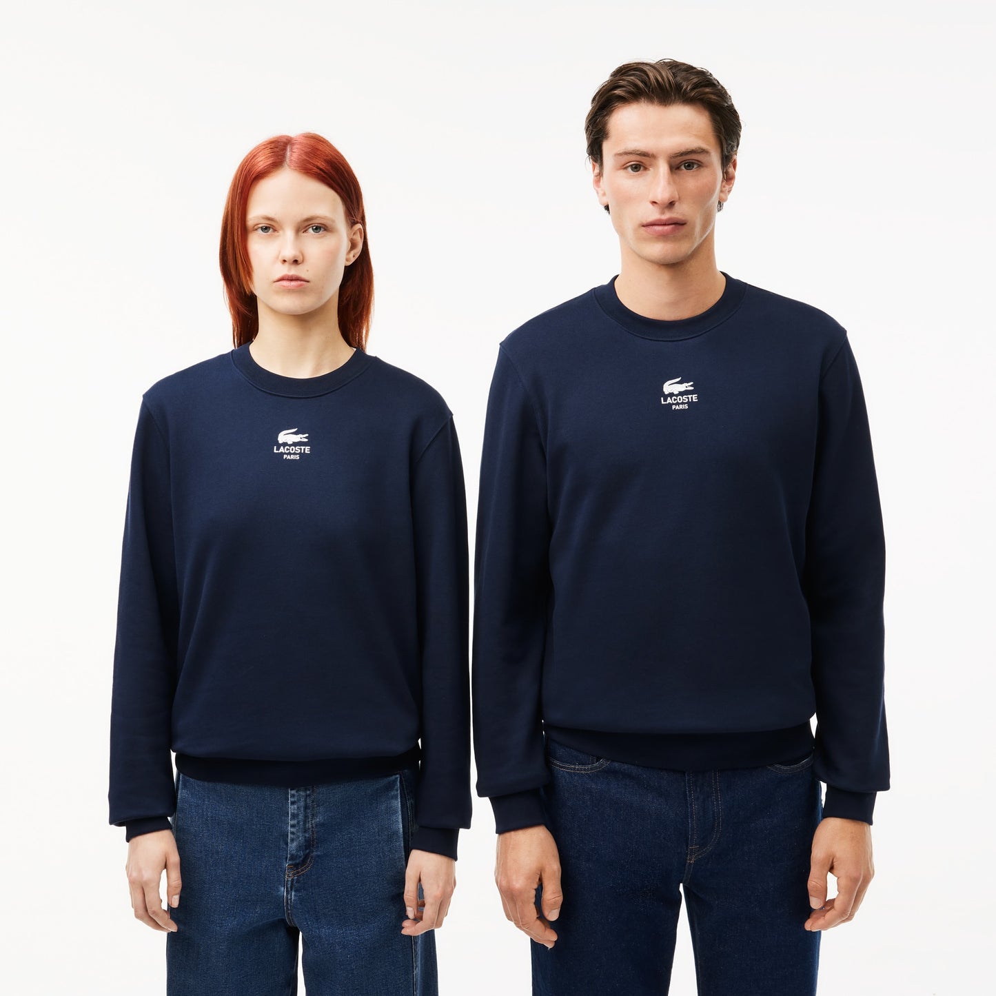 Lacoste Printed Fleece Sweatshirt