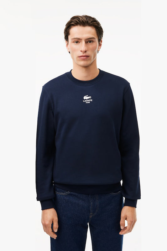 Lacoste Printed Fleece Sweatshirt