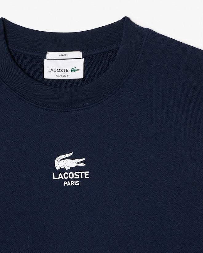 Lacoste Printed Fleece Sweatshirt