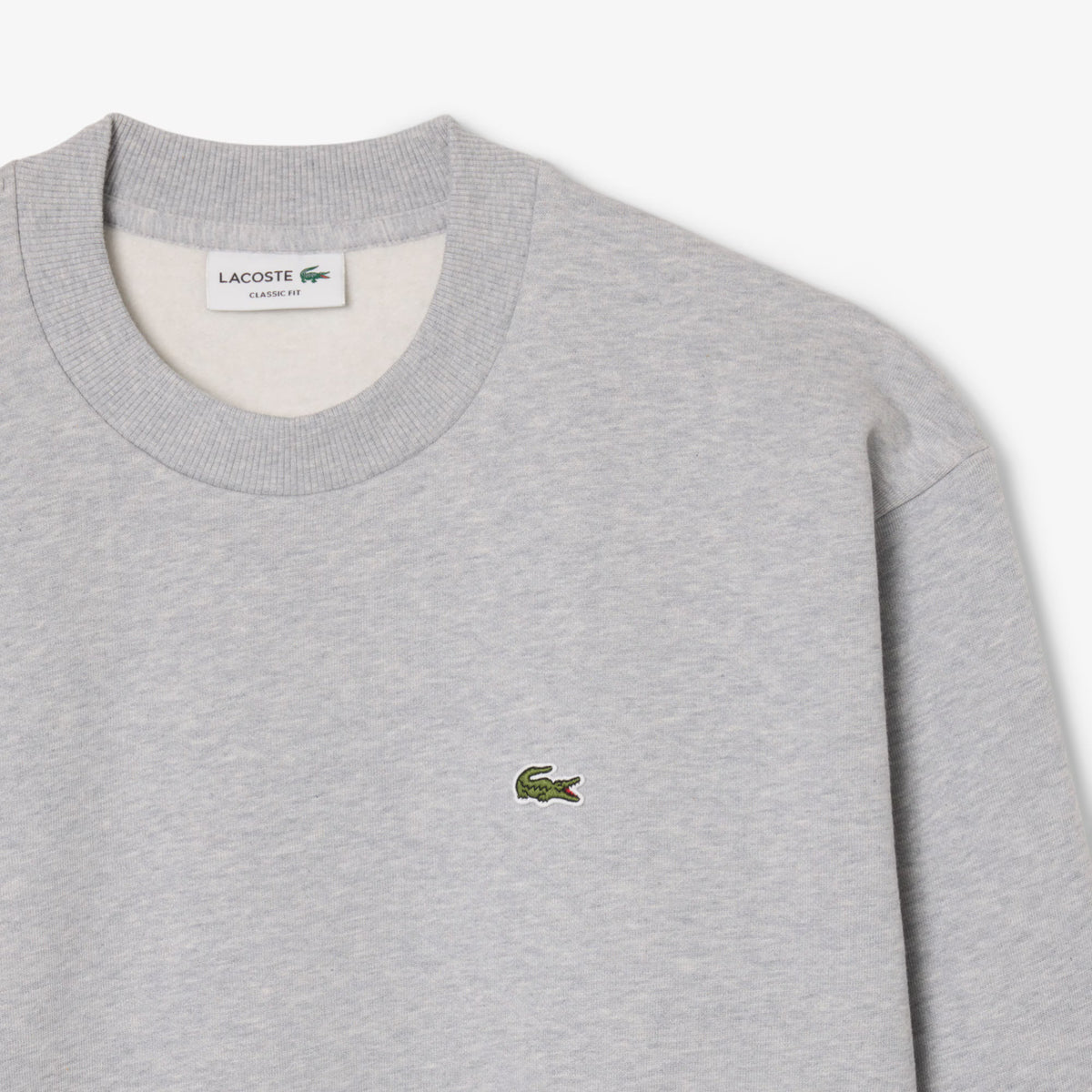 Lacoste Cotton Fleece Sweatshirt