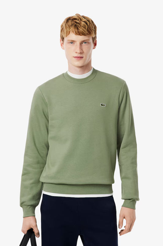 Lacoste Fleece Crew Neck Sweatshirt