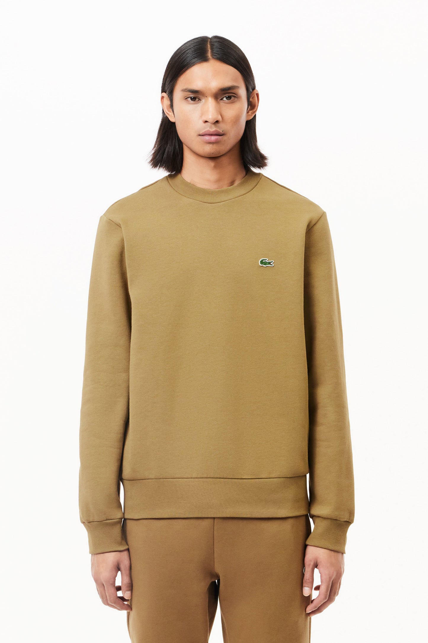 Lacoste Fleece Crew Neck Sweatshirt