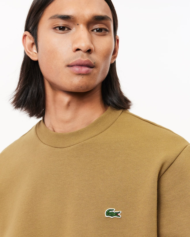 Lacoste Fleece Crew Neck Sweatshirt