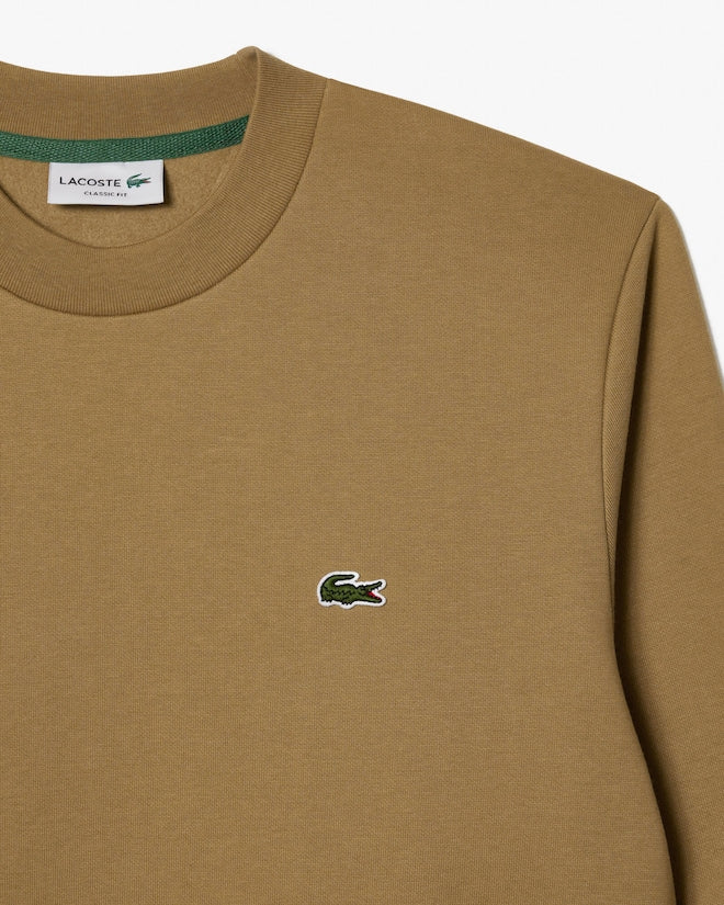 Lacoste Fleece Crew Neck Sweatshirt