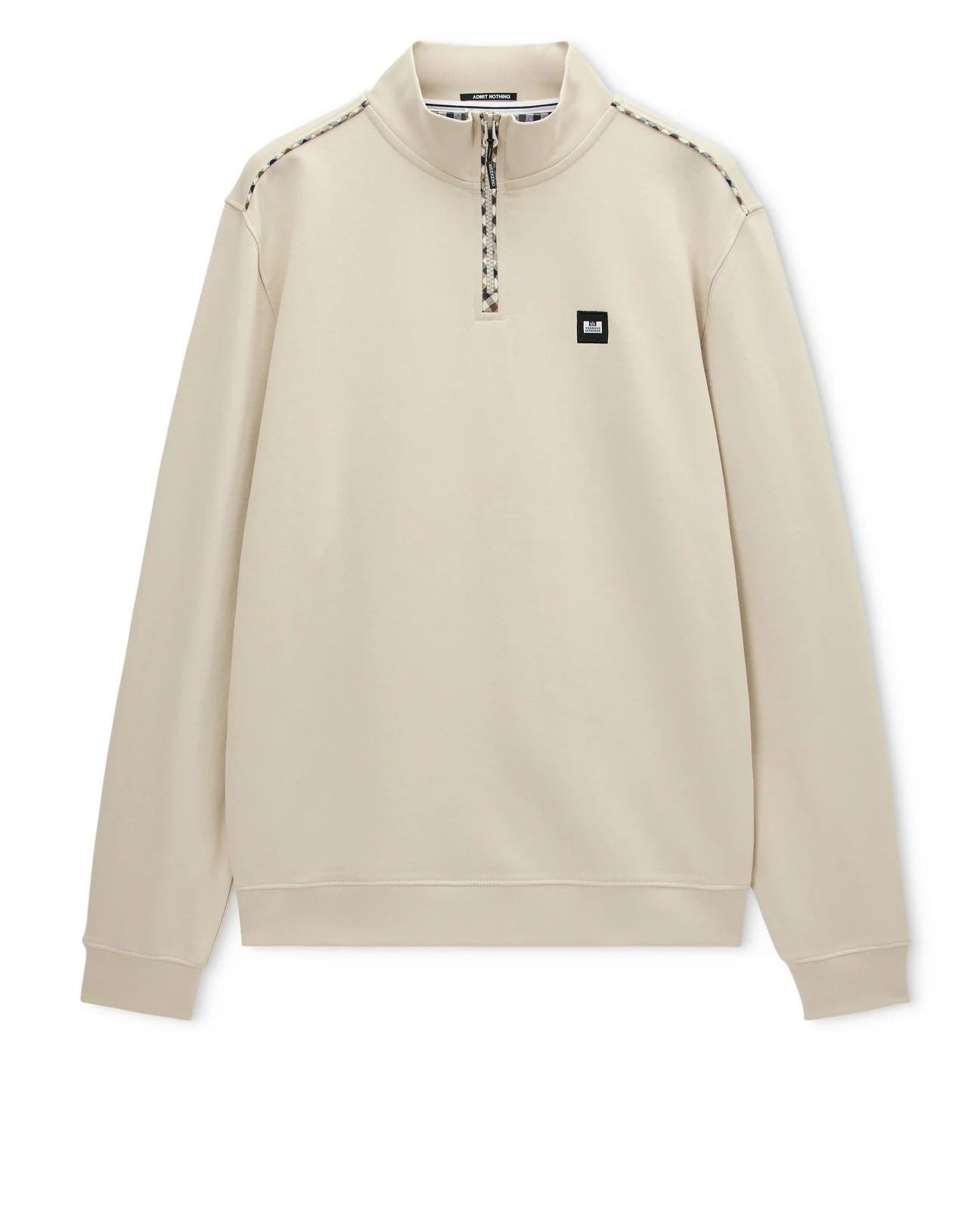 Weekend Offender Matisa Quarter Zip Sweatshirt Cement