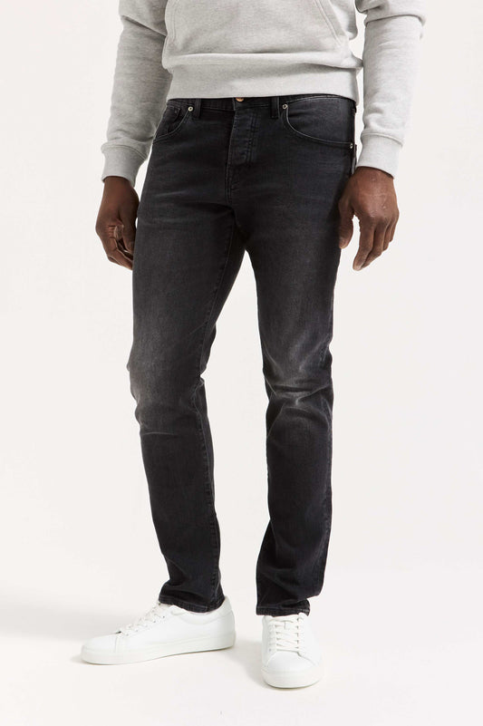 Scotch & Soda  Slim Fit 5 Pocket Black Jeans