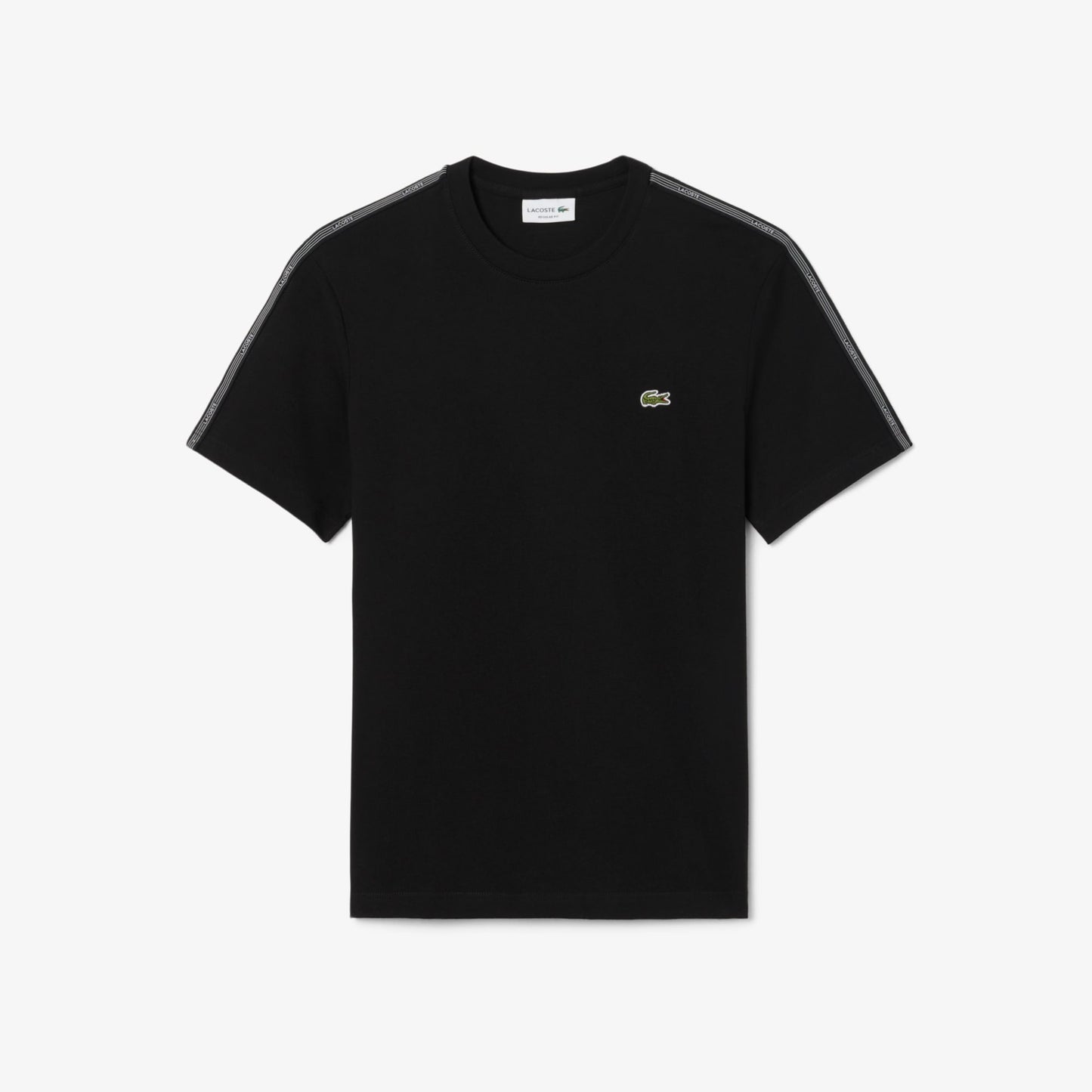 Lacoste Branded Stripe Band T-shirt