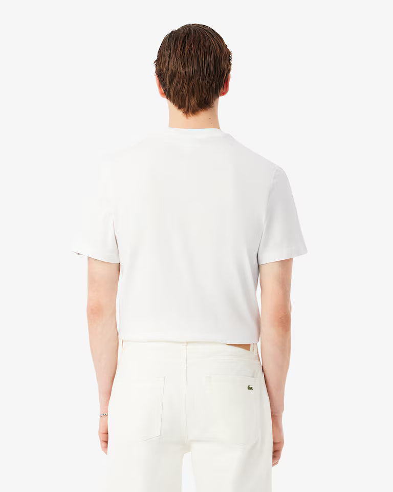 Lacoste Branded Stripe Band T-shirt