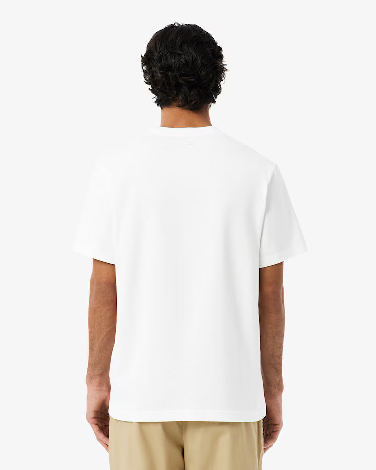 Lacoste Embroidered Heavy Jersey T-shirt